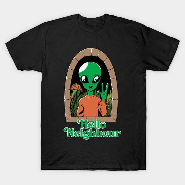 Hello Neighbour T-Shirt by Alien Version